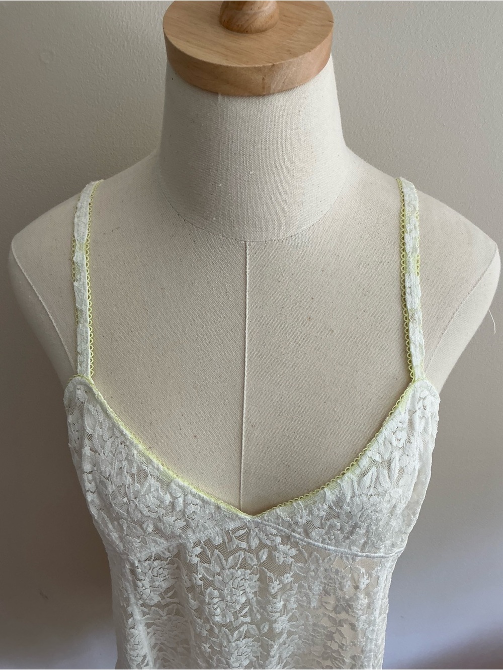 Free People Lace Slip Dress with Delicate Trim. Large. NWT. - Picture 3 of 7